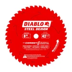 Diablo D0842CF 8" X 42-TEETH Steel Demon Cermet Ii Saw Blade For Thick Metal. Fixed Price $41.99.
