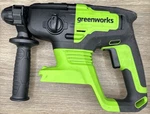Greenworks 24V Cordless Sds-plus 2J Rotary Hammer HMD401 HM24L00 Tool Only. Fixed Price $95.99.