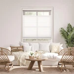 Dez Furnishings Cordless 1.5" Light Filtering Top Down 65.5"W X 84"H, White. Fixed Price $82.77.