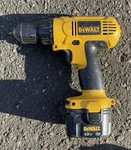 Dewalt DC727 Drill With Battery And Charger. Fixed Price $26.25.