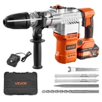 Vevor Rotary Hammer Drill 1-9/16 In Sds-max Cordless For Concrete And Masonry. Fixed Price $139.99.