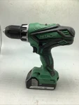Hitachi DS18DGL 18V Cordless 1/2 In. Drill Driver With Battery Works Tested. Fixed Price $49.99.