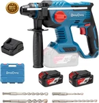 Cordless Rotary Hammer Drill 20V Brushless Sds Plus Kit Concrete Tool Set. Fixed Price $132.86.