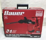 Bauer 1/8 Sds- Plus Type Variable Speed Rotary Hammer Kit -1641E-B- Free S&h. Fixed Price $140.00.