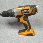 Used 1/2" Ridgid 18V Cordless Drill Driver (R86014) Tool With Autoshift Onl. Fixed Price $36.00.