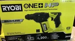 Ryobi Hp 18V Brushless Compact 5/8 Sds-plus Rotary Hammer PSBRH01B New Sealed. Fixed Price $119.00.