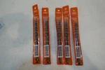 X Driltec Carbide Masonry Drill Bits 5/16 Inch Long Straight Shank. Fixed Price $19.95.