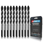 Dkibbith 10PCS 5/16" Masonry Drill Set Tungsten Carbide Tile Brick. Fixed Price $28.99.