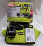 Ryobi P118B One+ 18V Charger W/ 12"X10"X8" Green Canvas Tool Bag * Free Shipping. Fixed Price $42.50.