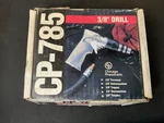CP-785 Chicago Pneumatic 3/8 2400 Rpm Air Drill W/chuck, New, Open Box. Fixed Price $127.00.