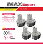 4X 12V 3AH Nimh Battery For Makita 1233, 1234, 1235, 1235B, 192696-2. Fixed Price $128.49.