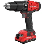 Craftsman V20* Cordless Hammer Drill Kit (CMCD711C2). Fixed Price $160.01.