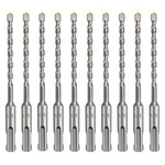 10PCS 1/4 Inch X 6 Sds Plus Hammer Drill Bit, Masonry Carbide.... Fixed Price $45.10.