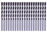20PCS 1/8" Masonry Drill Bit Set Carbide Tip Black/white Stone Bricks Concrete. Fixed Price $17.67.