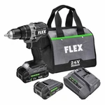 Flex FX1251-2A 24V Brushless 1/2" 2-SPEED Cordless Hammer Drill Kit, 2.5AH. Fixed Price $199.00.