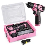 Workpro 8V 2.0AH Cordless Power Drill Set Electric Screwdriver Kits. Fixed Price $35.99.