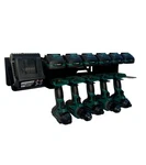 Drill & Locking Battery Charging Station Compatible With Masterforce 20V. Fixed Price $62.99.