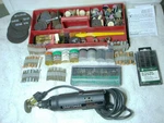 Craftsman Single Speed Rotary Tool Drill Grinder / With Many Accessories. Fixed Price $125.00.