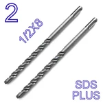 Pc Set Of Sds Plus 1/2" Diameter 8" Long Carbide Tip Hammer Drill Bit SCT-888. Fixed Price $11.50.