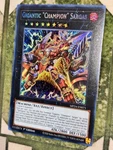 Yugioh Gigantic "champion" Sargas (misprint) Secret Rare MP24-EN071. Fixed Price $22.49.