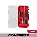 Milwaukee 1/4 In. Carbide Tip Sds-plus Concrete Screw Drill & Bit Kit (7-PIECE). Fixed Price $31.95.