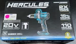 Hercules 1/2" Hammer Drill HCB92B (tool Only). Fixed Price $70.00.