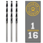 1/16 Inch Drill Bit (3 Pack) Industrial Grade M35 Cobalt Titanium Aluminum Ni.... Fixed Price $11.79.