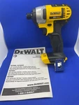 Dewalt DCF885 Cordless 1/4" Impact Driver Volt Max. Fixed Price $63.95.