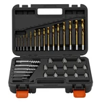 35-PIECE Screw Extractor & Left-hand Drill Bit Set Easy Out Bolt Remover. Fixed Price $70.82.