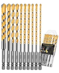 Pcs 6 Inch Masonry Drill Bit Set YG10X Carbide Concrete Stone Yellow Tool. Fixed Price $18.99.