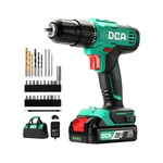 Dca 20V Cordless Hammer Drill Set, 354 In-lbs Torque, 1/2" Keyless Chuck, 225.... Fixed Price $78.97.