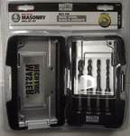 Master Mechanic 702603 Carbide Sds Plus 4 Pc Masonry Drill Bit Set. Fixed Price $8.00.