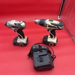 Masterforce 18V Impact Driver And Drill With Two Battery. Fixed Price $60.00.