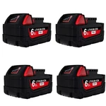 Pack Replacement For Milwaukee M18 18V 6.0AH Lithium Ion Battery 48-11-1860. Fixed Price $119.85.