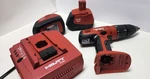 Hilti Sf 180-A 18V Cordless Drill W/ Two Batteries, & C7/24 Charger. Fixed Price $72.50.