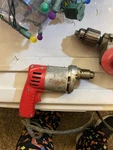Milwaukee 6760-1 Screw-shooter Drill With Metal Storage Case And Attachments. Fixed Price $75.00.