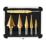 Aimlentool Step Drill Bit Set, 6 Pcs High-speed Steel With Aut.... Fixed Price $35.67.