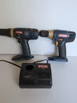 Ryobi HP1802M 18V 1/2 Cordless Drill Driver & P212B With Charger. Fixed Price $24.99.