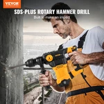 Vevor Rotary Corded Drills 1-1/4" Modes Sds-plus Chipping Hammers. Fixed Price $99.26.