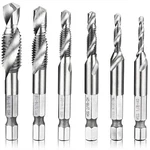 Hymnorq 6-PIECE Combination Tap And Drill Bit Set With Dual Twist Flute 1.... Fixed Price $19.67.