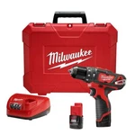 Milwaukee Hammer Drill/driver Kit Cordless M12 12-VOLT Lithium-ion 3/8 Inch New. Fixed Price $216.99.
