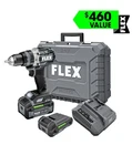 New Flex 24V Brushless 1/2" Turbo Hammer Drill Kit FX1271T-2B. Fixed Price $229.99.