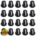 Heyiarbeit 20PCS Rotary Potentiometer Knobs, 6MM Shaft, Audio Guitar Switch. Fixed Price $20.00.
