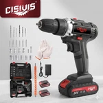24V Electric Drill Cordless Fast Screwdriver Set Power Tool W/2 Battery&charger. Fixed Price $18.59.