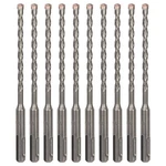 10-PACK 1/4 Inch X 6 Sds Plus Rotary Hammer Drill Bits, Carbide Tipped F.... Fixed Price $35.64.