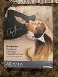 Brookstone Ariana Grande Wireless Cat Headphones Limited Edition Bluetooth. Fixed Price $150.00.