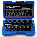 Greywolf Bolt Extractor Set, 15 Pcs Kit With 3/8 Inch Stripped.... Fixed Price $31.60.