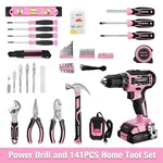 141PCS 20V Cordless Drill Driver Home Tool Sets Hand Kit W/battery Box. Fixed Price $109.99.