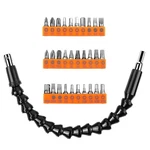 Tacklife Flexible Shaft Bit Extension Set W/screw Drill Holder 30 ASS01C. Fixed Price $9.58.