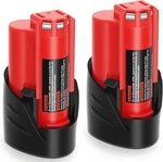 Pack Battery Replacement For Milwaukee M12 12V 4.0AH Compatible With. Fixed Price $44.07.
